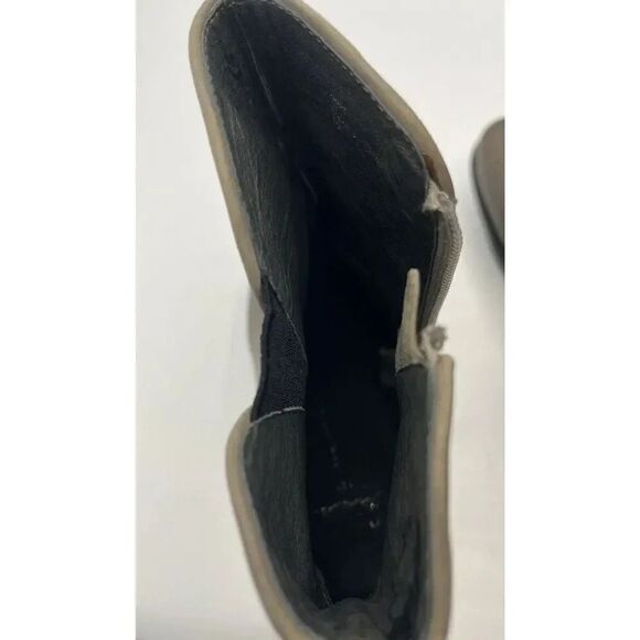 LISA for‎ DONALD PLINER Lago US 9M Taupe Leather Platform Stiletto Ankle Boots - Picture 8 of 12